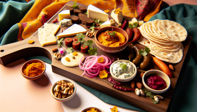 How to Create Indian Fusion Platters
