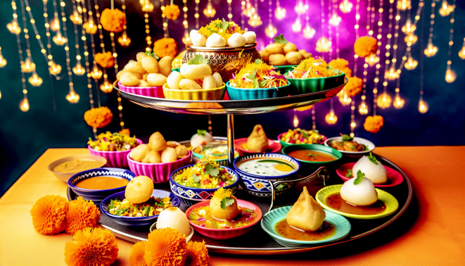 5 Ways to Serve Indian Chaat Platters