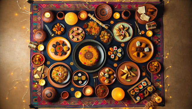 Diwali Catering: Global Meets Indian Flavors