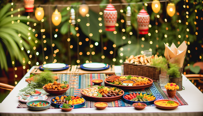 Themed Platters: Elevating Your Engagement Party Catering Experience