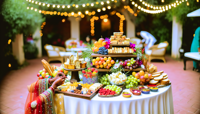 6 Grazing Table Ideas To Elevate Your Mehendi And Pre-Wedding Events