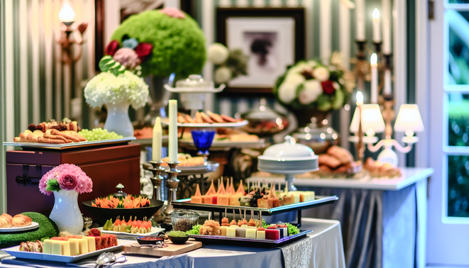 Buffet Setup Ideas To Elevate Your Home Parties