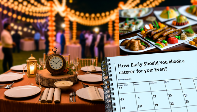 How Early Should You Book A Caterer For Your Event?